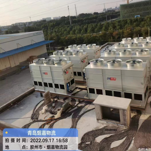2022年9月安装完工的青岛烟嘉30000平大型冷库配套